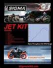 00 09 Buell Blast 500 6 Sigma Custom Jetting Carburetor Carb Stage 1 3 