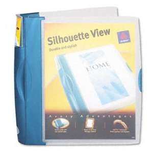  Silhouette Poly View Binder w/Inside Pocket, 1 1/2 