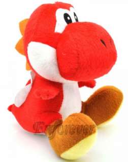 Super Mario Bros Red YOSHI Soft Plush Toy Doll^MT109  