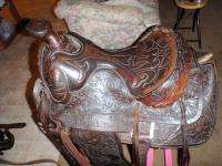 Vintage Most Comfortable 14 1/2 Big Horn Equestrian Seat Horse Saddle 