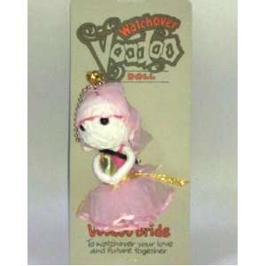  VOODOO BRIDE Doll Keychain Toys & Games