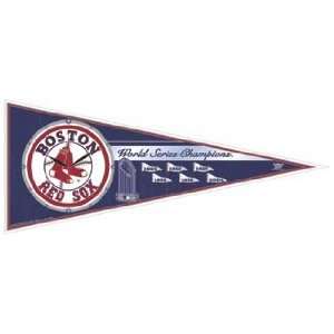    MLB Boston Red Sox Champions Pennant Clock *