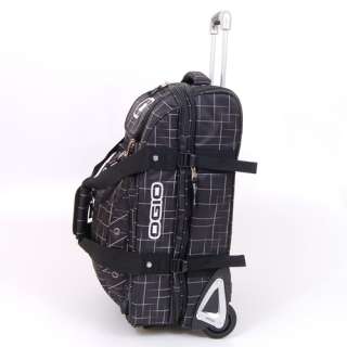   Wheeled Luggage Duffle Bag Expandable Drop Bottom Duffel Light  