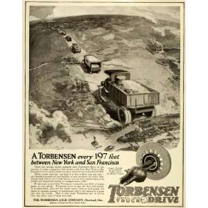  1919 Ad Torbensen Drive Truck Axle Cleveland Ohio Motor 