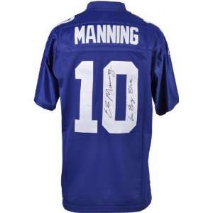  Eli Manning Autographed Jersey  Details: New York Giants, Go 