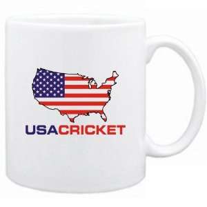  New  Usa Cricket / Map  Mug Sports