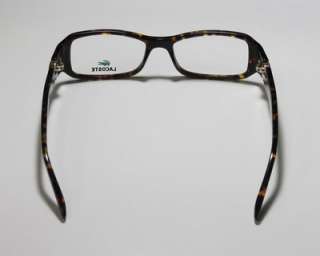 NEW LACOSTE 12240 51 17 135 CELEBRITY OPTICAL TORTOISE EYEGLASSES 