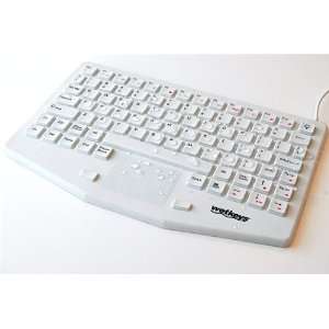   Medical Keyboard with Touchpad   Cool Gray