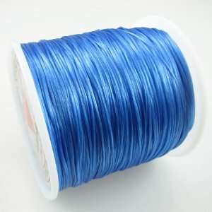 229ft stretch elastic beading cord .5mm sky blue 