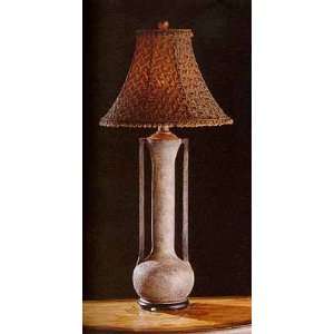  Matte Sparkle Country Stone Poly Table Lamp