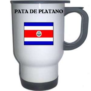  Costa Rica   PATA DE PLATANO White Stainless Steel Mug 