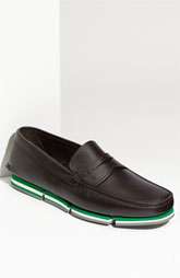 Prada Double Sole Leather Driving Shoe $580.00