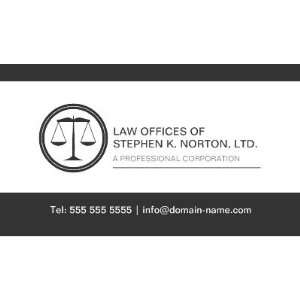  Professional Attorney Business Cards: Office Products