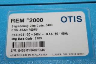 OTIS ABA21700R6 REM 2000 MAIN UNIT ELEVATOR CONTROLLER  