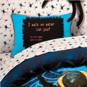  Animal Planet (TM) World of Spiders Appliquéd Pillow 