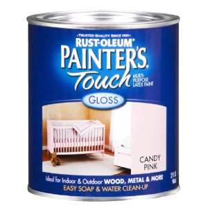  Rust Oleum 242015 Painters Touch Quart Latex, Gloss Candy 
