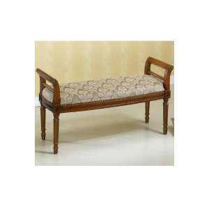    Camille 45w Bench With Royal French Upholstery
