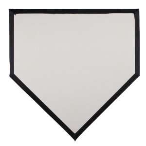  Bolco Black Beveling Economy Home Plate with 5 Spikes 