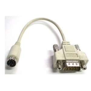  Serial Mouse to PS/2 Computer Adapter with Cable 