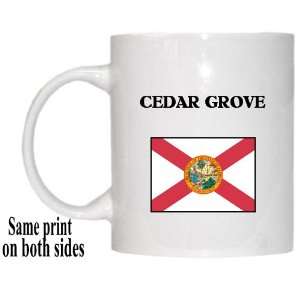    US State Flag   CEDAR GROVE, Florida (FL) Mug 