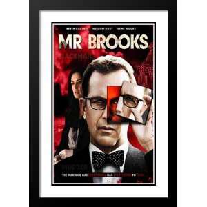  Mr. Brooks 20x26 Framed and Double Matted Movie Poster 