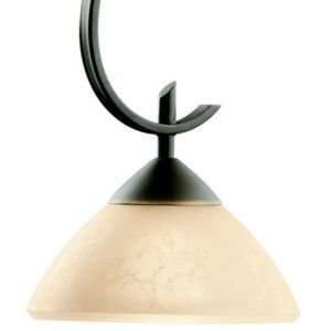 Olympia Pendant by Kichler  R099113 Finish and Glass Distressed Black 