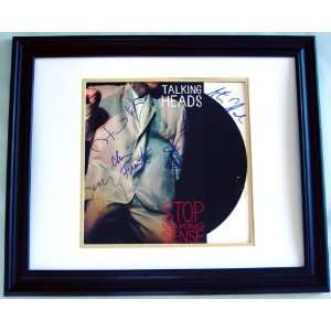   HEADS Autographed CUSTOM FRAMED Signed Album LP