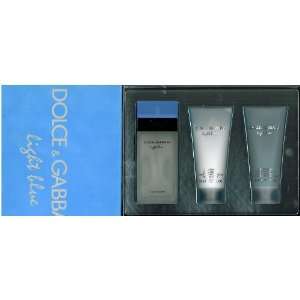  Dolce & Gabbana Light Blue Perfume Gift Set for Women 3.4 