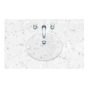   37 Inch by 22 Inch Vanity Top, Arctic Granite Finish: Home Improvement