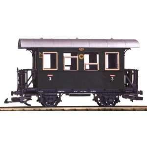  LGB Two Axle Wooden Passenger Car G Scale Toys & Games