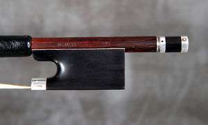 fine German violin bow made by H.R.Pfretzschner,1885  