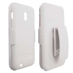  Electromaster(TM) Brand   White Slide Case With Belt Clip 