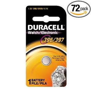  Duracell 396/397 Watch/Electronic Battery, 1.5 Volts (Pack 