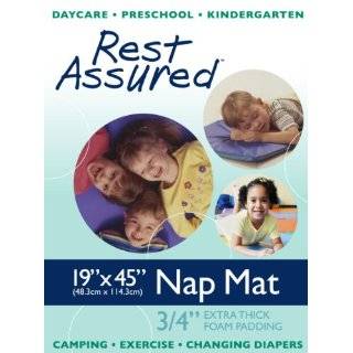  Mat by Anthony Williams, 19 x 45 in., Rest mat, Childcare Sleep Mat 
