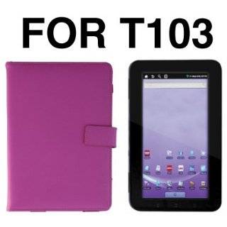 Velocity Micro Cruz Tablet Leather Case   Red (For Cruz Tablet T103 