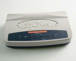 CNET CNIG 914 Internet Broadband Router Wired 749555041150  