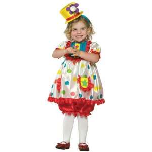  Halloween Clown Costume for Toddler Girls Size 2T 