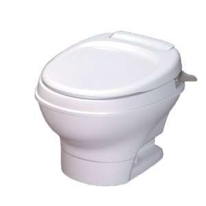  Aqua Magic V Toilet Low Profile Hand Flush   White: Home 