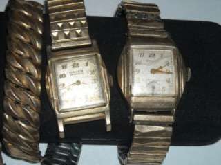 Lot 19 Vintage Watches   Wrist Watches and Bands  