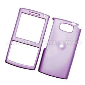   on Protector Hard Case Solid Cover Shiny Light Purple 
