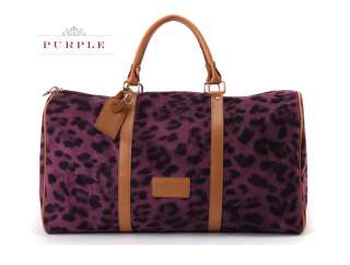 Style2030 NEW KOREA Travel Work Weekend Bag Shoulder GYM Bag Leopard 