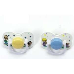  Precious Moments 2 Pack Pacifiers Boy Baby