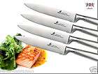 NEW Japanese Stainless Full Tang Serrated Steak Knives 4.6 inch 4 pc 