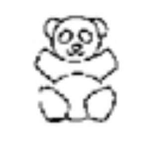  Design Stamp, Whimsical, Teddy Bear Arts, Crafts & Sewing