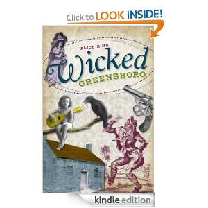 Wicked Greensboro (NC) Alice Sink  Kindle Store