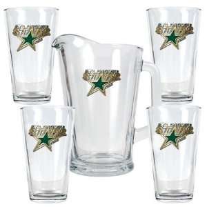  Dallas Stars NHL Pint Ale Glass   Primary Logo Sports 