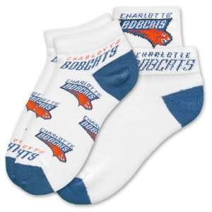  NBA Charlotte Bobcats Womens Socks, 2 Pack: Sports 
