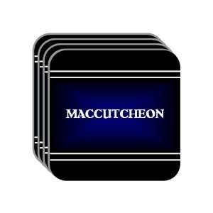   Gift   MACCUTCHEON Set of 4 Mini Mousepad Coasters (black design