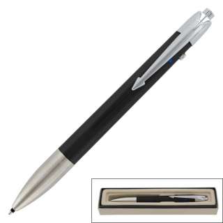 Parker Vector 3 In 1 Black Chrome Trim Multi Functional Pen   S0712600 