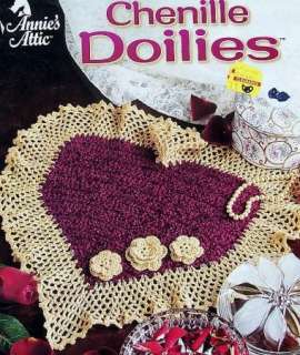 Crochet Chenille Doilies Annies Attic  